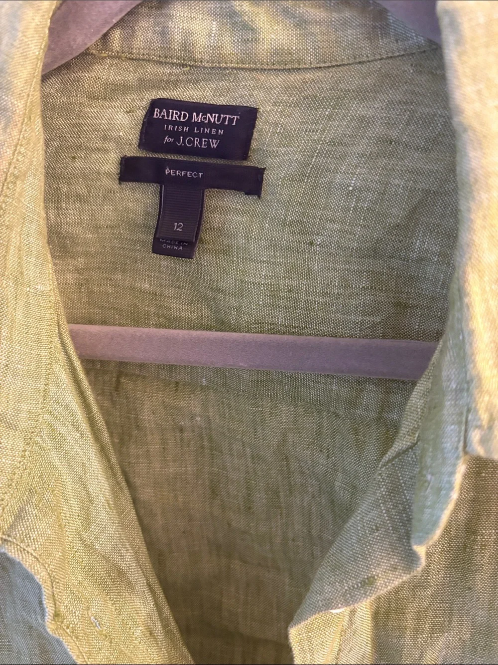 J.Crew Baird McNutt Irish Linen Button-Down Shirt